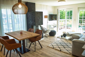 Alte Fischfabrik Lauterbach FeWo Nr 19 Balkon, Hafennähe